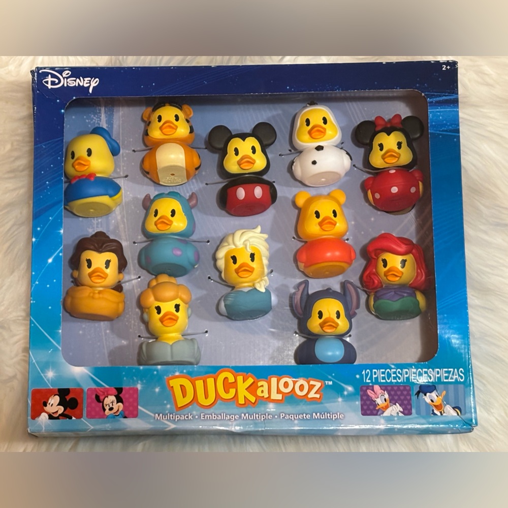 Disney DUCKALOOZ Character Duck Set of 12